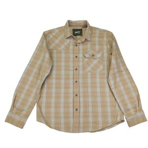 Howler Bros Harker's Flannel Mens Small‎ Button Up Shirt Plaid Casual Work